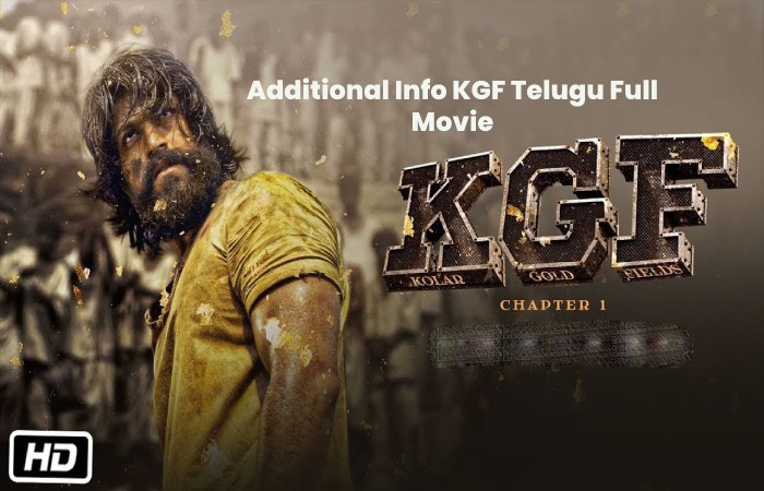 Additional Info KGF Telugu Full Movie