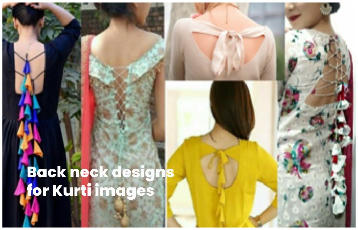 Back neck designs for Kurti images