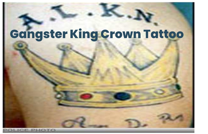 Gangster King Crown Tattoo