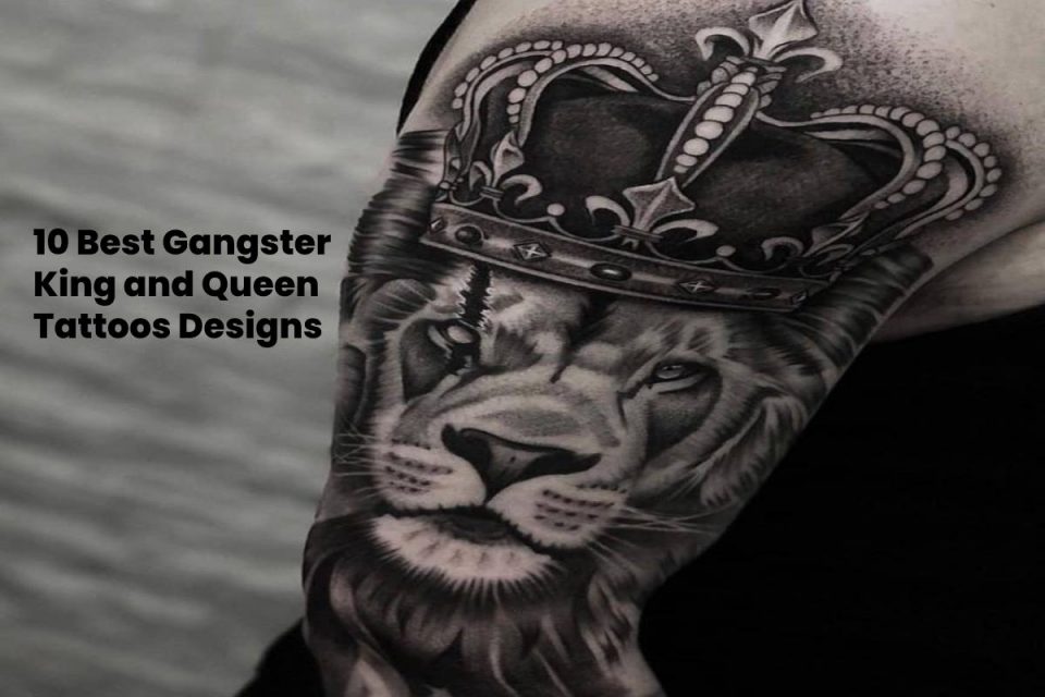 Gangster King and Queen Tattoos