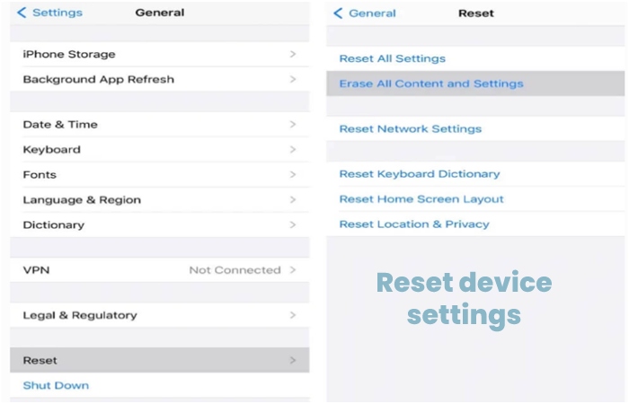 One Airpod Is Louder Than The Other- Reset device settings