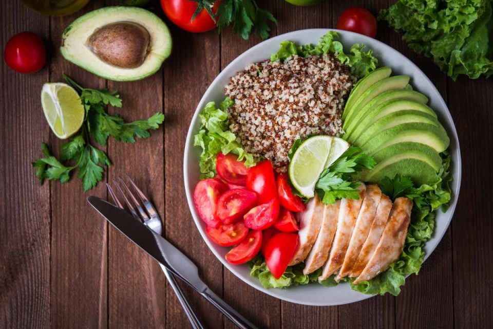 Tasty And Healthy Lunch