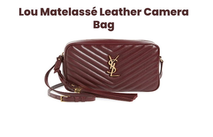 Lou Matelassé Leather Camera Bag