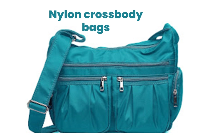 Nylon crossbody bags