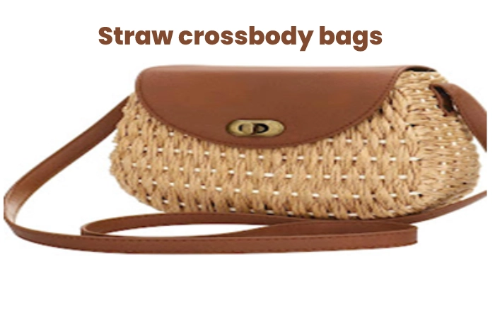 Straw crossbody bags