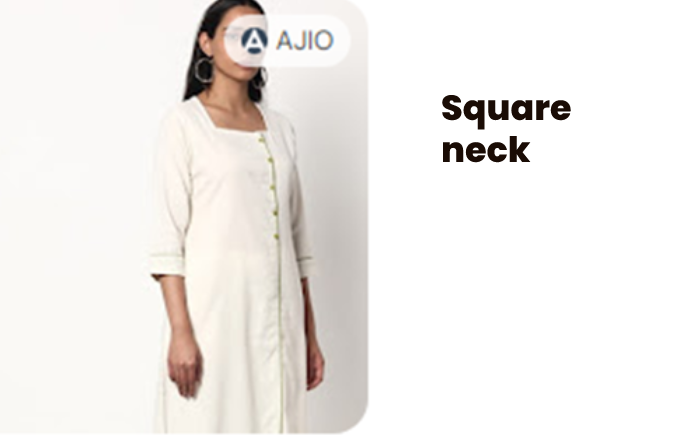 Square neck