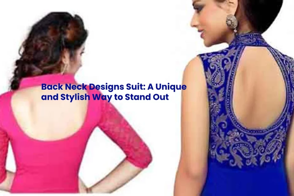 back neck designs suit