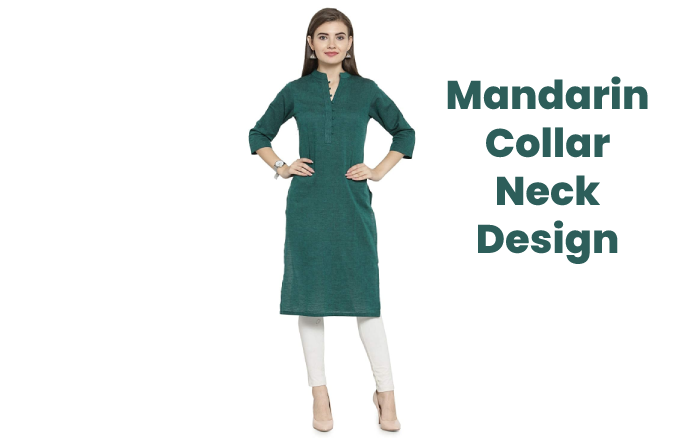 Mandarin Collar Neck Design