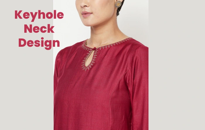 Keyhole Neck Design