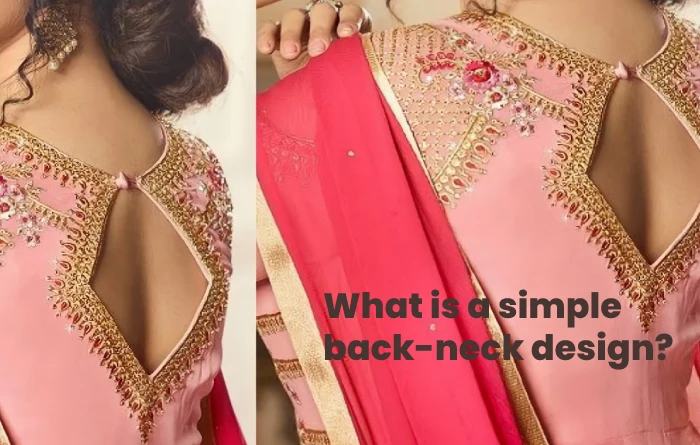 What is a simple back-neck design?