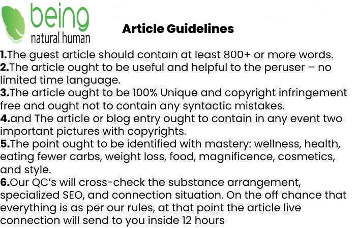 Article Guidelines