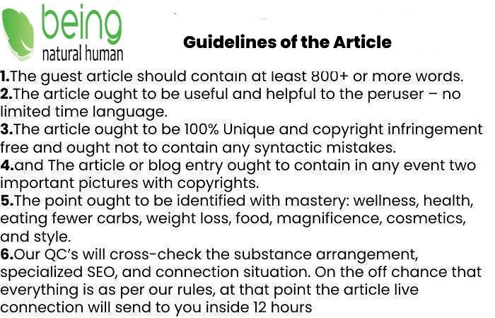 Guidelines of the Article